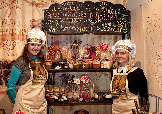 Праздник Шоколада во Львове