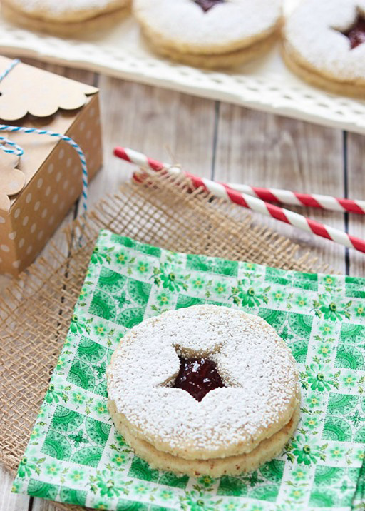 печенье с джемом