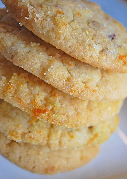 апельсиновое печенье