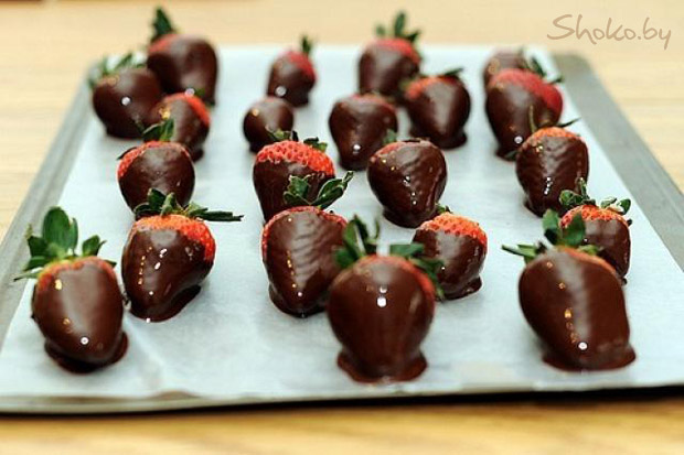 Клубника в шоколаде