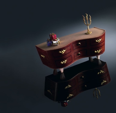 Шоколадный комод