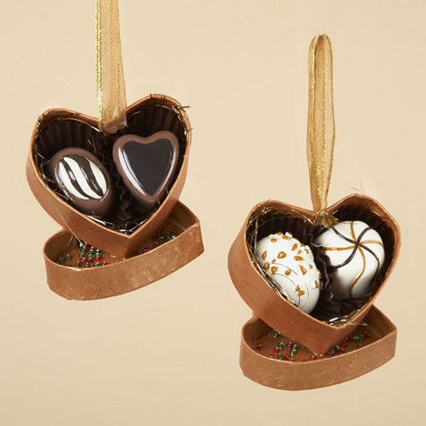 Шоколадные Новогодние игрушки