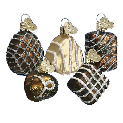 Шоколадные Новогодние игрушки