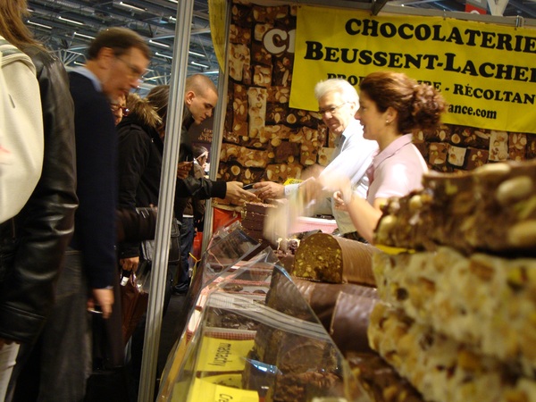 Шоколадный салон в Париже