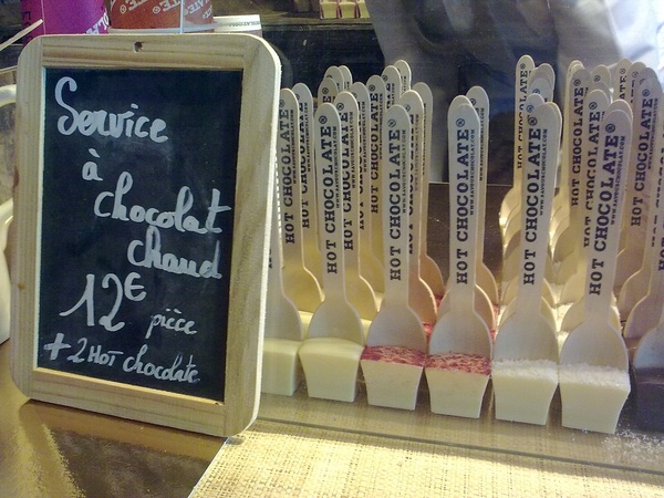 Шоколадный салон в Париже