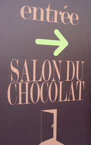 Шоколадный салон в Париже