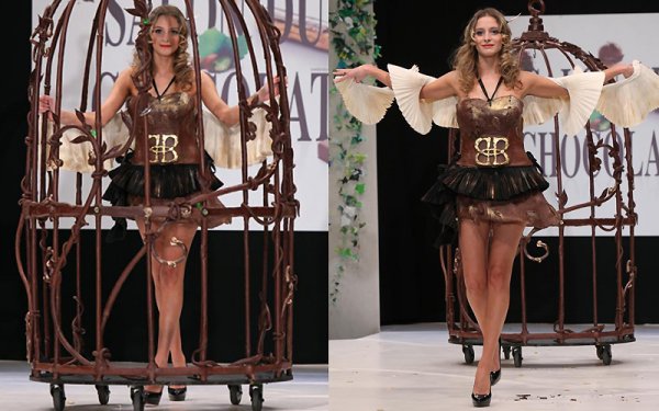 Шоколадное шоу в Париже 2010