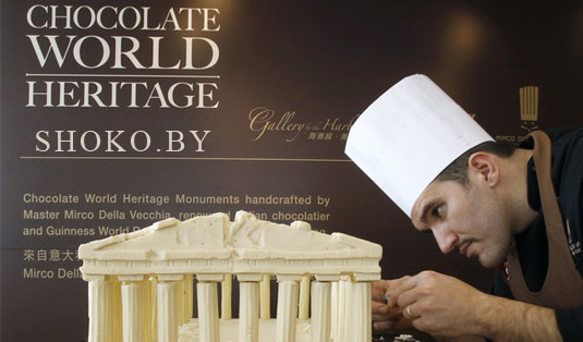 Шоколадные скульптуры