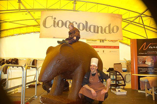 Шоколадные скульптуры