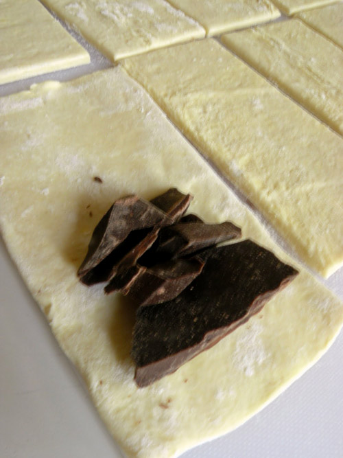 Шоколадные круассаны