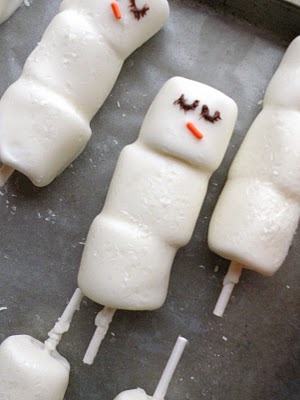 Шоколадный снеговик