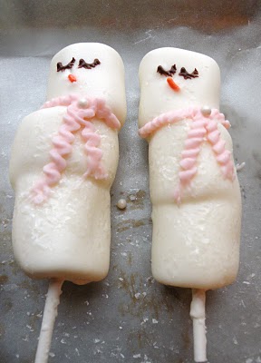 Шоколадный снеговик