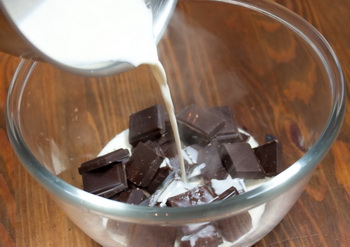 Шоколадные трюфели - Сливки